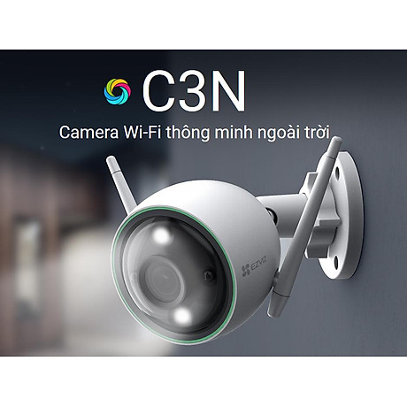 Camera ip wifi ngoài trời ezviz c3n 1080p - ban đêm có màu - hổ trợ thẻ nhớ lên đến 256g - hàng nhập khẩu 2