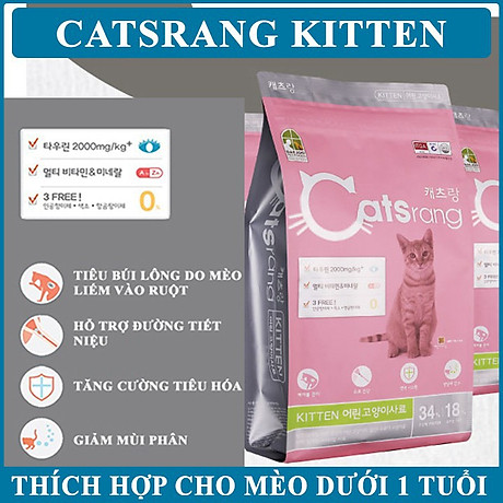 Thức ăn cho mèo con Catsrang Kitten 6