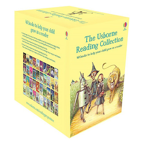 Usborne bộ vàng the usborne reading collection - x40 book boxed set 1