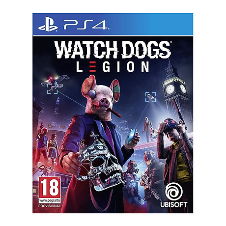 Đĩa game watch dogs legion cho máy ps4 & ps5 - hàng nhập khẩu 1