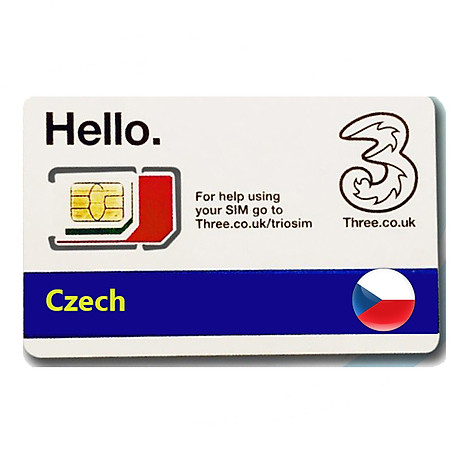 Sim du lịch Cộng hòa Séc - Czech 4g tốc độ cao 1