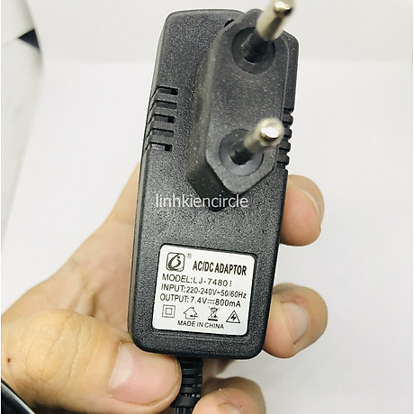 Sạc pin adapter 2s 7.4V sạc cổng cân bằng có đèn báo - LK0321 2