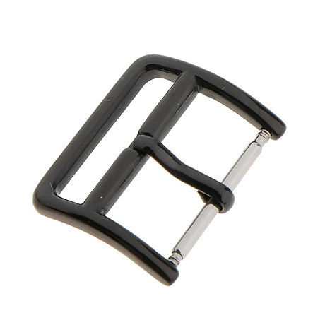 Polishing stainless steel buckle pin replacement for watch band black 18m 20mm 22mm 8
