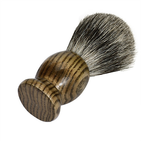 Gobestart ZY Pure Badger Hair Shaving Brush Wood Handle Best Shave Barber 4