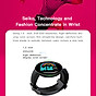 D18 1.3-inch hd color touchscreen smart bracelet pedometer heart rate blood pressure notifications reminder smartwatch 2