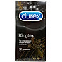 Bao cao su durex kingtex 49mm ôm khít chống tuột (hộp 12 cái) 1