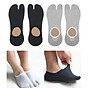 Men s Flip Flop Sandal Split 2 Toes Tabi Socks Sports Anklets, 2 Pairs thumbnail