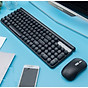 Bộ bàn phím và chuột không dây lt400 phiên bản sạc (tặng kèm lót chuột) - hàng nhập khẩu 1