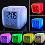 Đồng hồ báo thức để bàn phát sáng đổi màu (tặng kèm miếng thép đa năng 11in1) 4