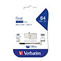 USB Verbatim Store nGo OTG Micro USB 3.0 64 GB - Hàng chính hãng 2