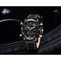 Naviforce nf9134 quartz fashion watch men watches top brand luxury male clock business military dual display 30m 5