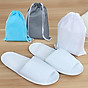 2 pairs of open toe disposable slipper spa indoor hotel slippers portable 8