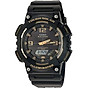 Casio men s tough solar quartz stainless steel and resin watch, color black (model aq-s810w-1a3vcf) 1