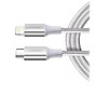 Cáp lightning to usb type c 2.0 cable 0.25m 25cm white Ugreen 304OL70521US Hàng chính hãng thumbnail