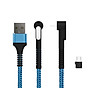 Cáp sạc kiêm giá đỡ điện thoại USB-Micro 2.4A&Data dài 1M,dây sạc nhanh A185 - Hàng chính hãng thumbnail