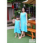 Little Luna - Váy đầm mẹ bé linen thêu hoa cúc SIZE ĐẠI 12KG - 65 KG thumbnail