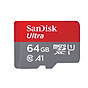 Thẻ nhớ MicroSD SanDisk Ultra Class10 A1 64GB 100Mb s - Hàng chính hãng thumbnail