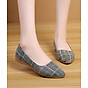 Giày búp bê nữ vải kẻ sọc kiểu dáng công sở dáng cơ bản V224 thumbnail