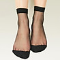 Women ankle socks ultrathin transparent crystal lace sheer socks heart white 10