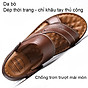 Giày sandal phong cách thời trang nhật bản đế mềm chất liệu da bò thật phù hợp với các mùa trong năm mã 12129 4