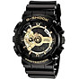 G-shock men s x-large combi ga110 black gold watch 1