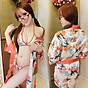 Đồ lót đồ ngủ nữ sexy kimono 2 mảnh phong cách em gái nhật bản 1
