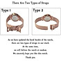 Women s analog quartz rose gold watch with stainless steel mesh strap ladies watch simple and elegant 3