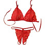 Bộ quần lót nữ và áo ngực sexy - Màu đỏ thumbnail