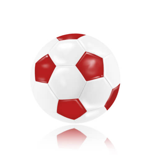 Bola de futebol personalizada em PVC
