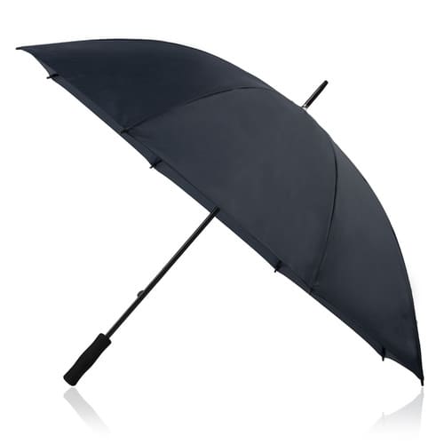 Guarda-chuvas personalizados manual em poliéster, com cabo em EVA, à prova de vento