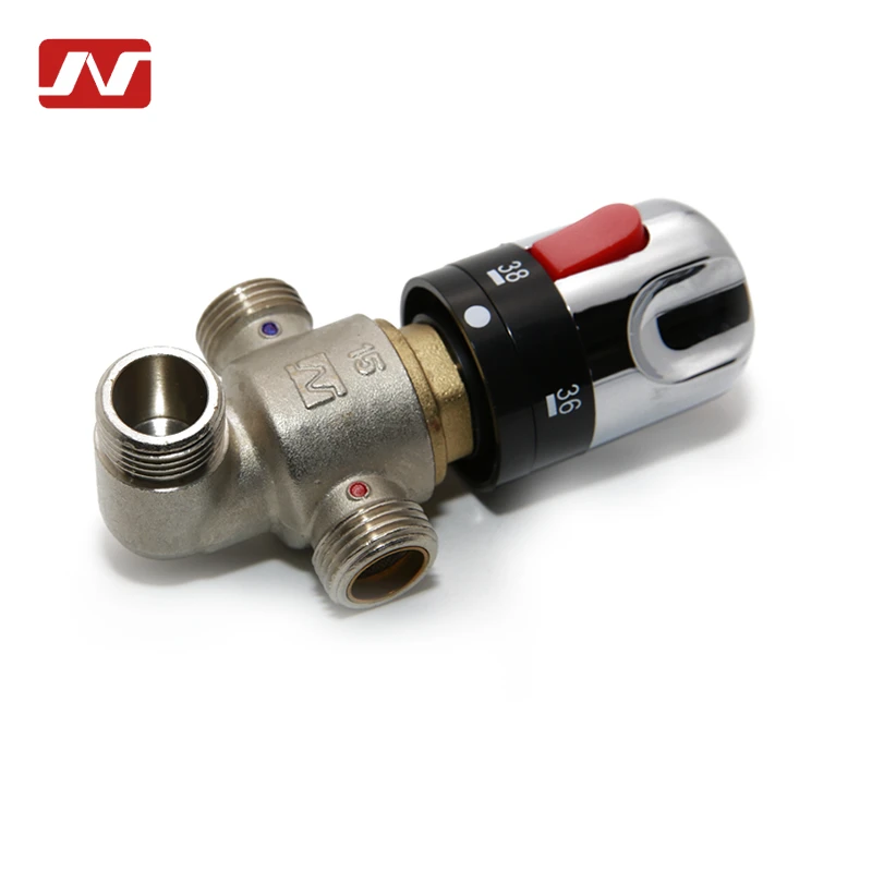 China Supplier 1 2 Brass Water Heater Thermostatic Mixing Valve