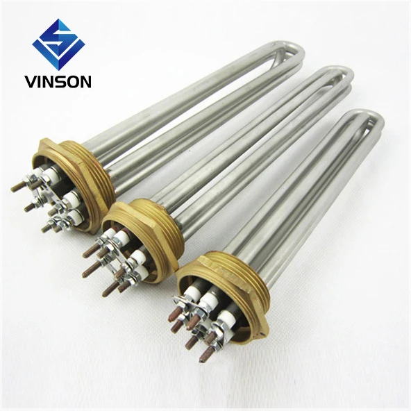Industrial Portable 3 Phase Liquid Heating Element 110v Electric
