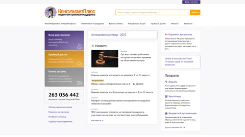 consultant.ru screenshot