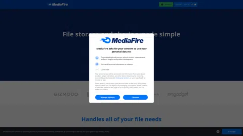 mediafire.com screenshot