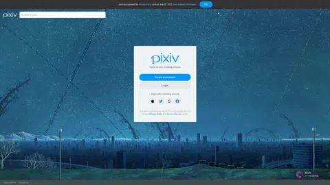 pixiv.net screenshot