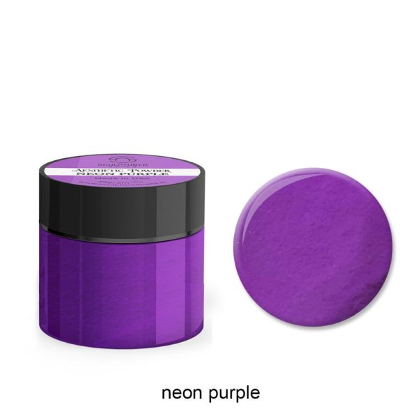 Colored Acrylic Powder NEON PURPLE 25gram