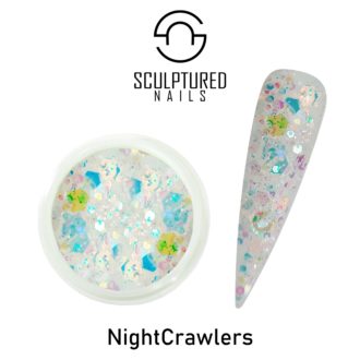 Glitter Acrylic Powder NIGHTCRAWLERS