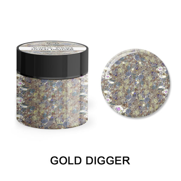 Glitter Acrylic Powder GOLD DIGGER25gram