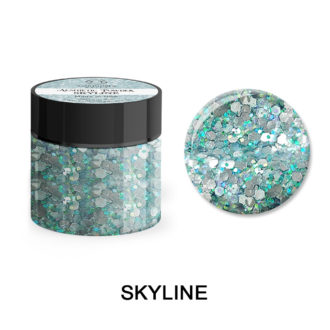 Glitter Acrylic Powder SKYLINE 25gram