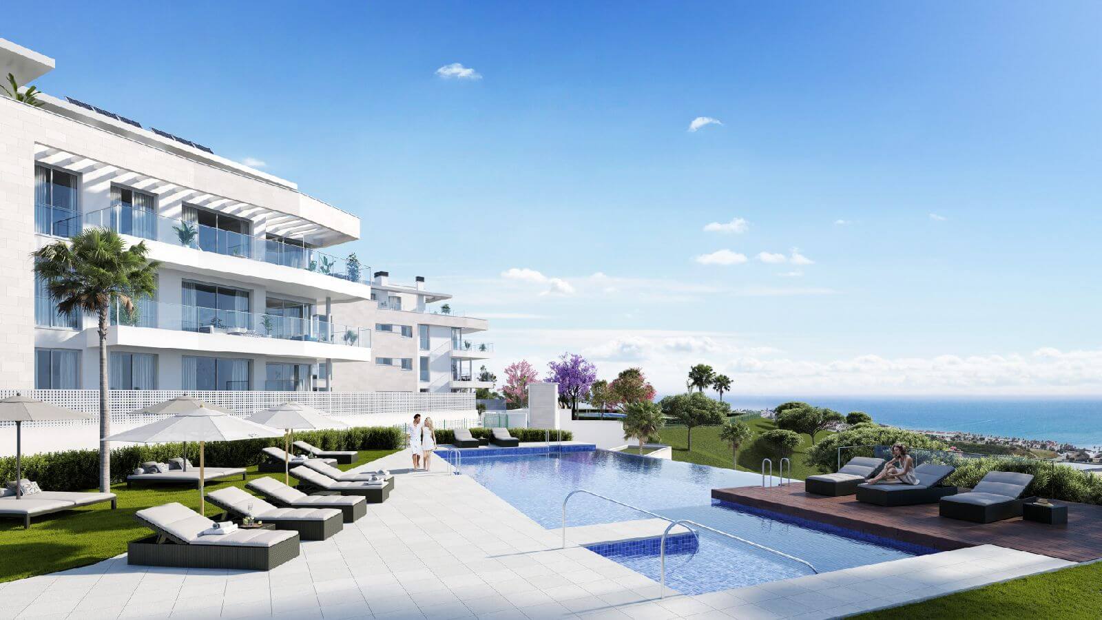 Exclusive apartments ideal for rent in Mijas