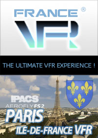 PARIS-ILE-DE-FRANCE VFR FOR AEROFLY FS 2