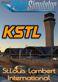 REALWORLDSCENERY - KSTL - ST. LOUIS LAMBERT INTERNATIONAL AIRPORT MSFS