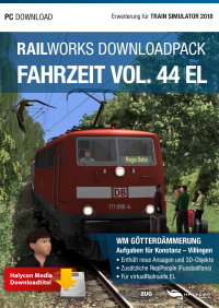 RAILWORKS DOWNLOADPACK - FAHRZEIT VOL. 44 EL - ERWEITERUNG FÜR TRAIN SIMULATOR 2018