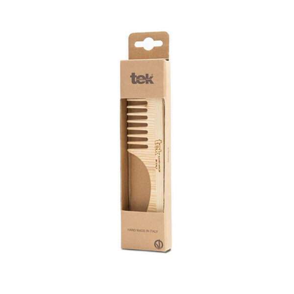 TEK Comb with Handle and Wide Teeth