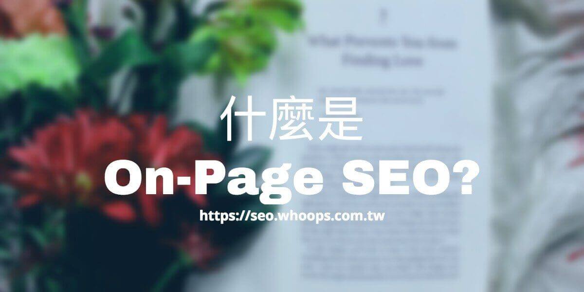 什麼是On-Page SEO?