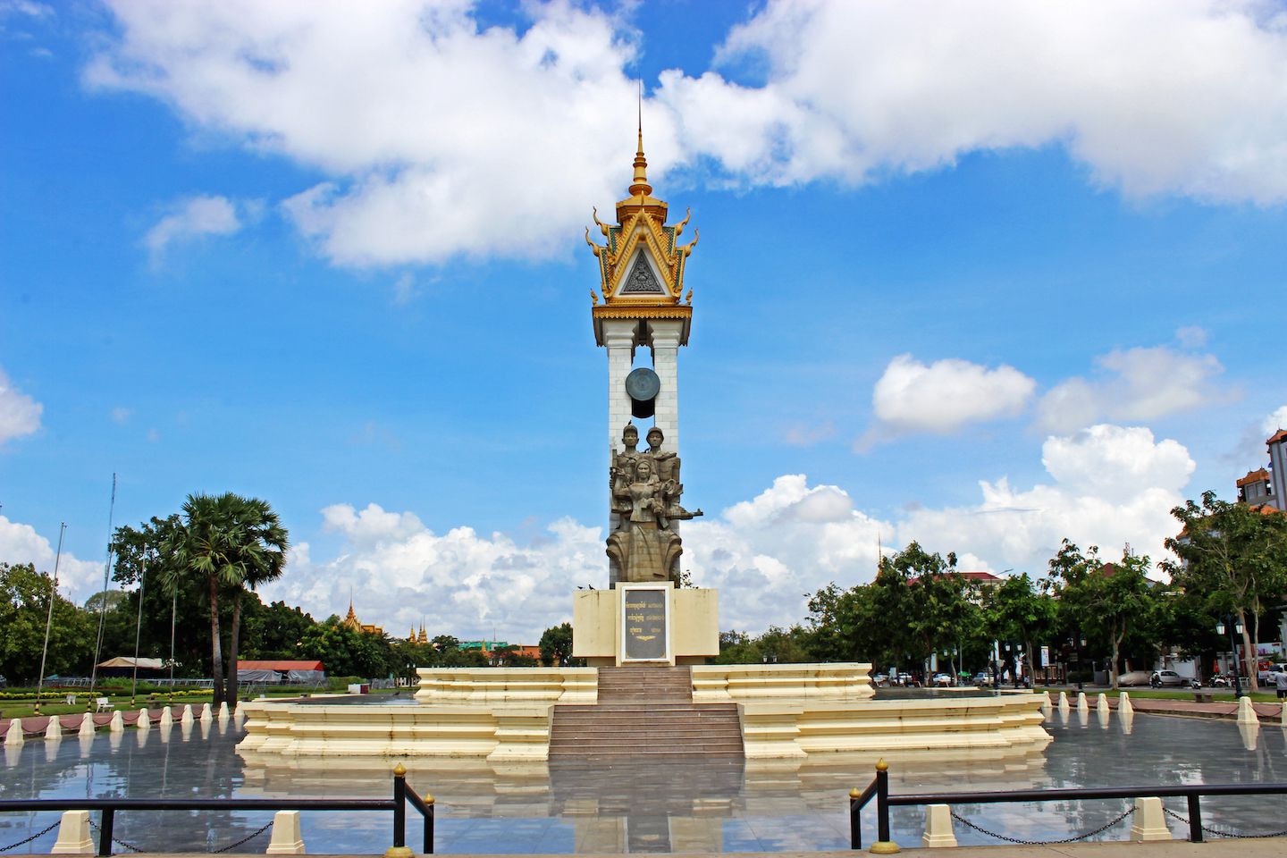 Cambodia-Vietnam Friendship Monument in Phnom Penh