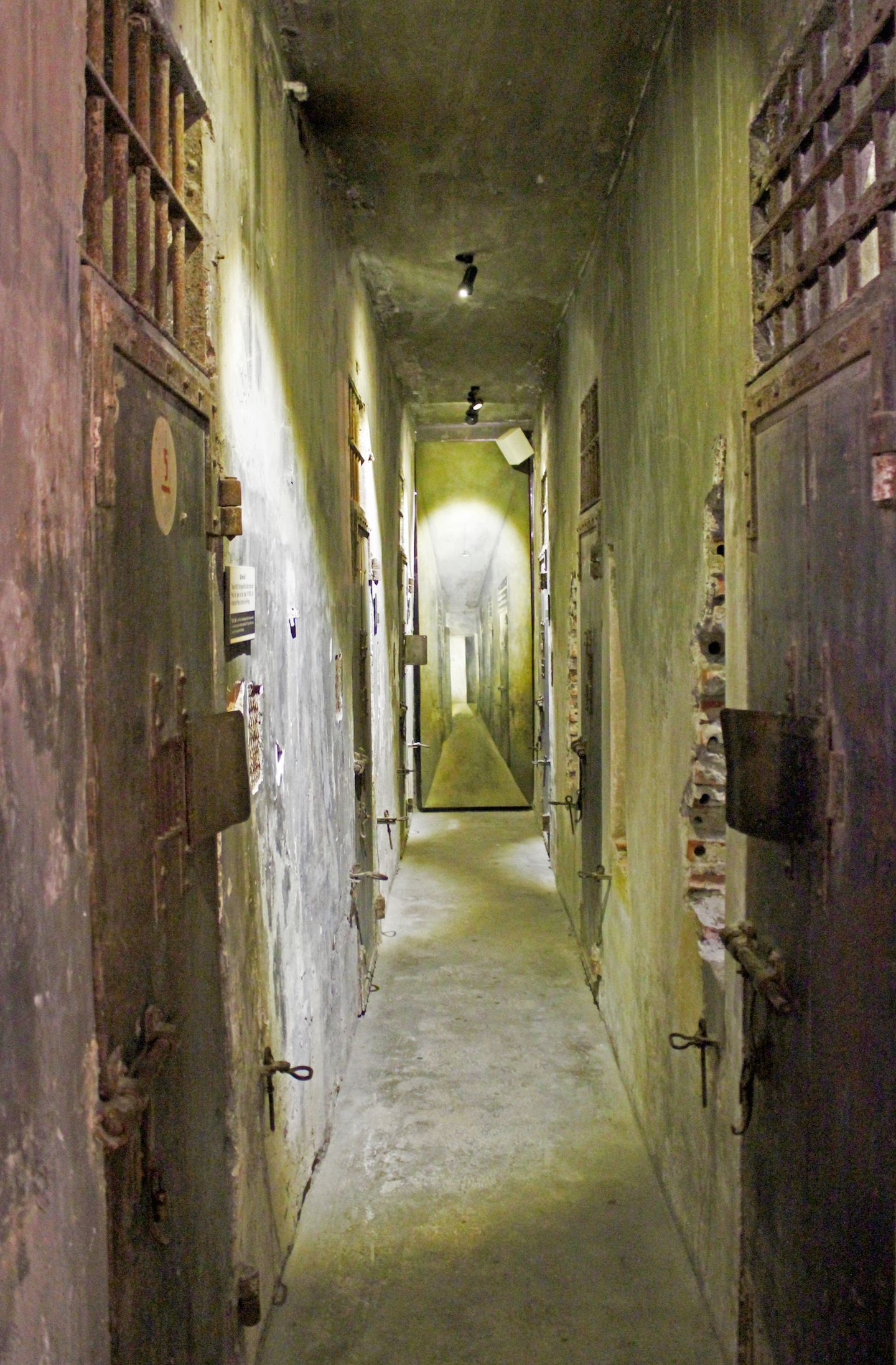 Corridor to the prisoners' cells