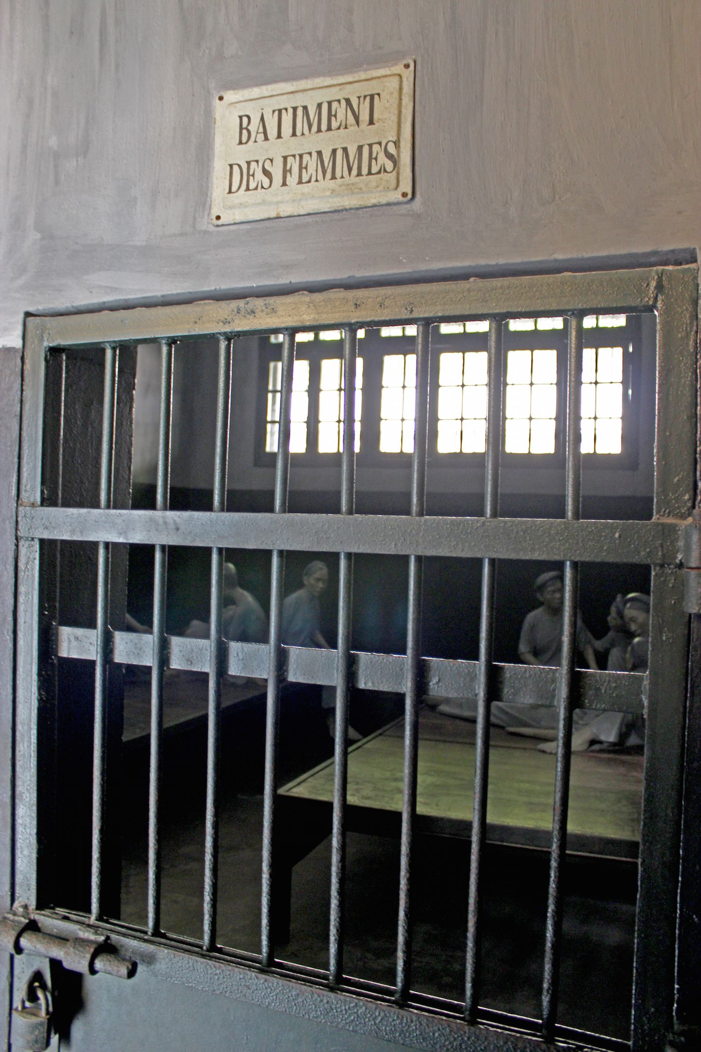 Prisoners's cell at the Hoa Lo Prison