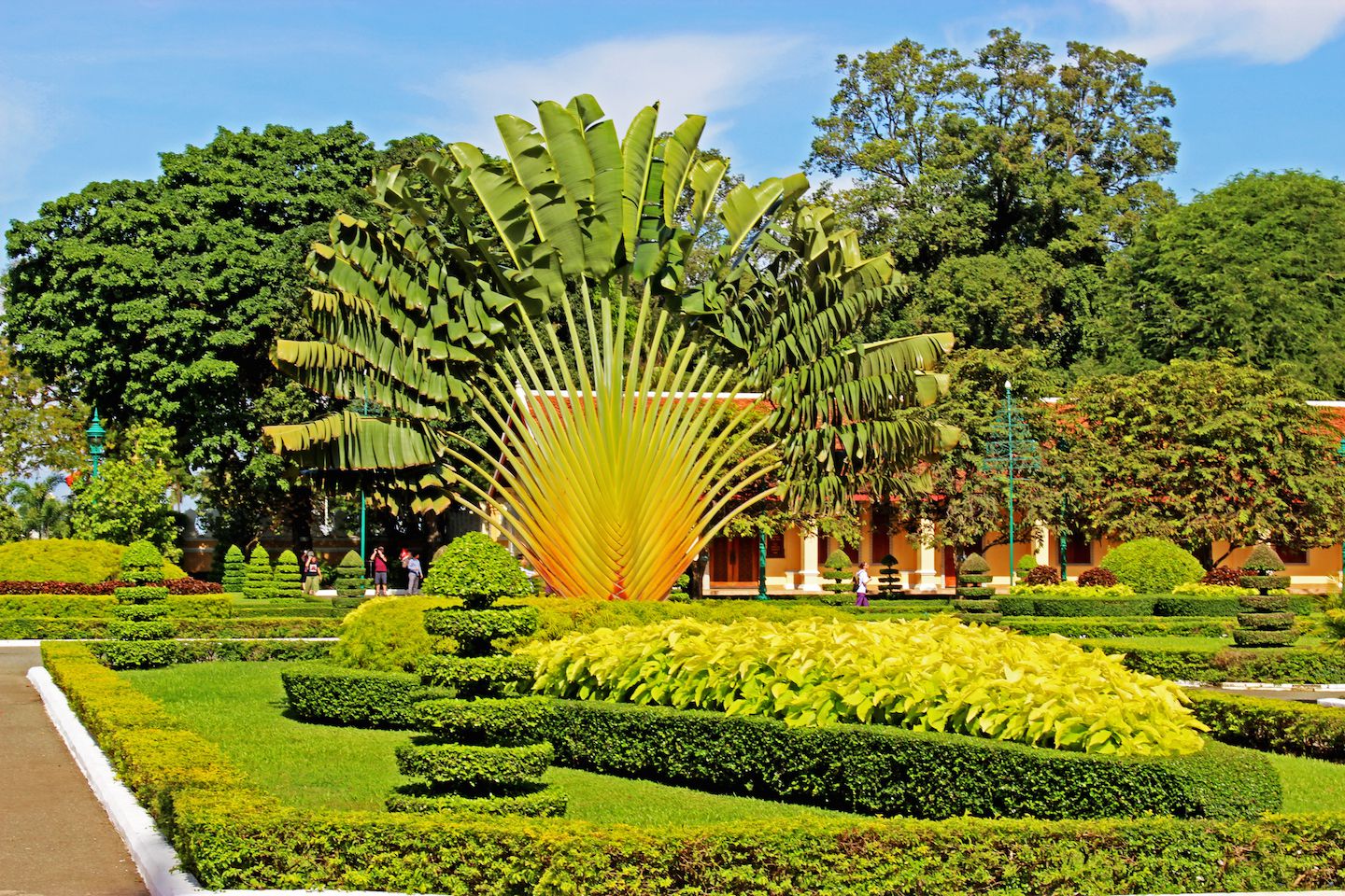 Garden at the Royal Palace