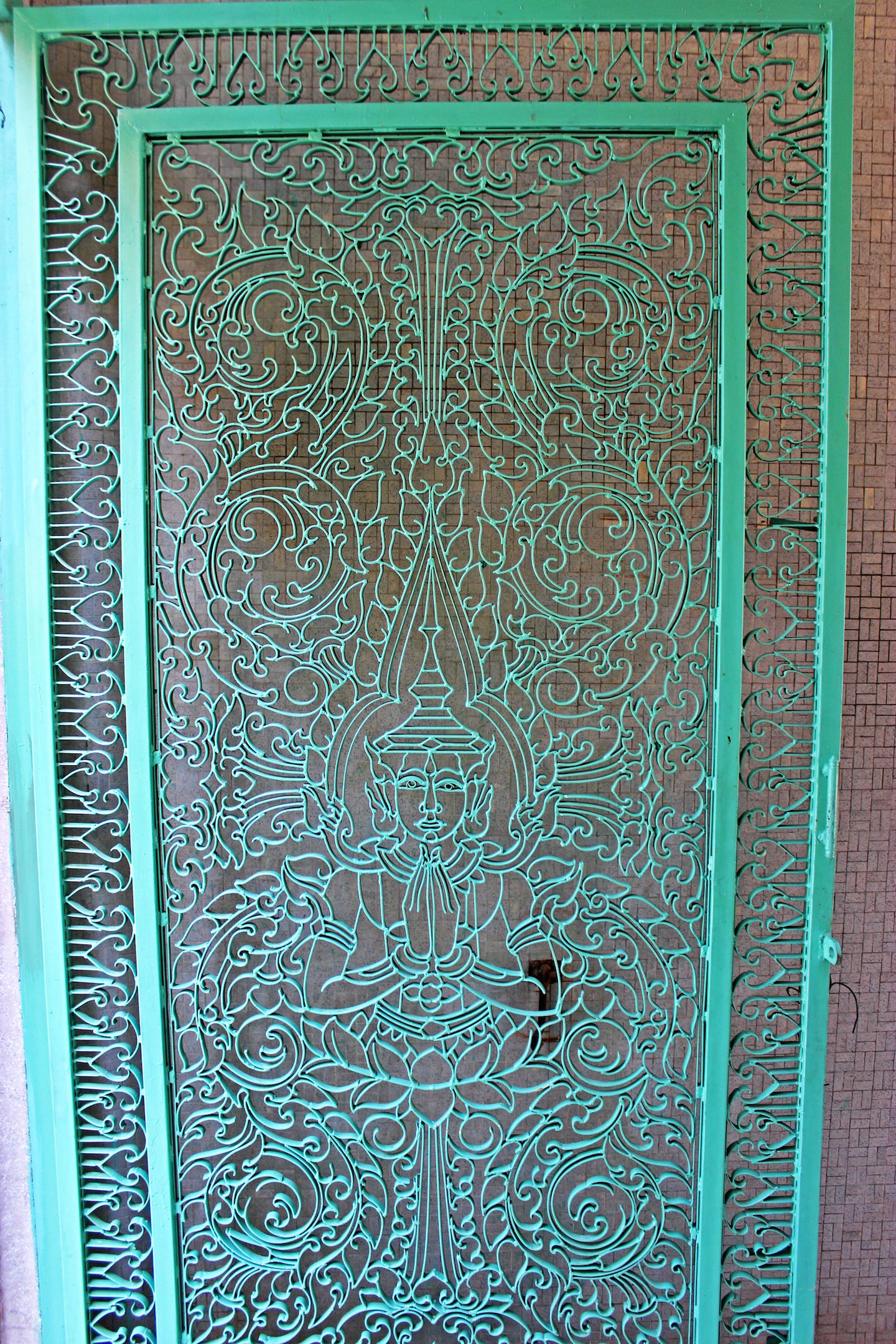 Gates at the Royal Palace in Phnom Penh